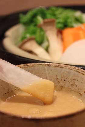 意外なうまさ!? 温野菜の酒粕ディップ